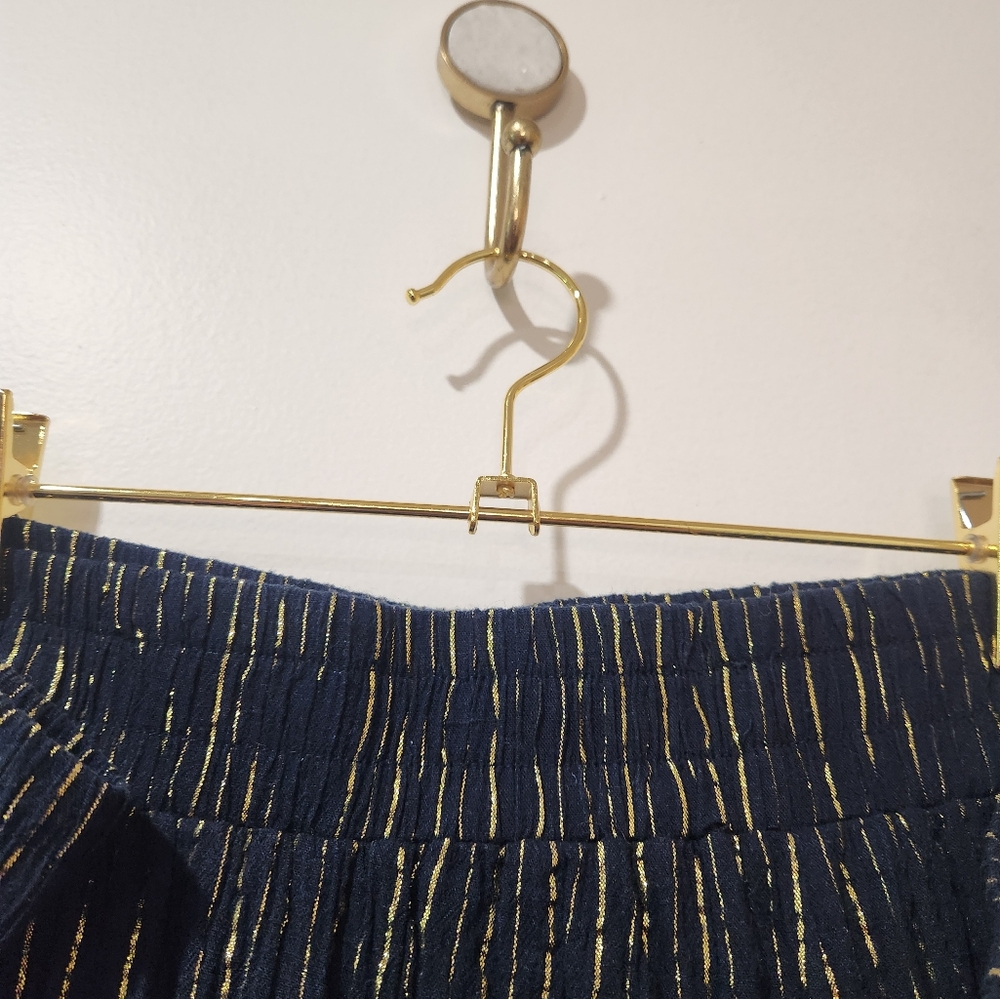 Boden Glitter Sparkley Striped Plus Maxi Skirt - Picture 3 of 4
